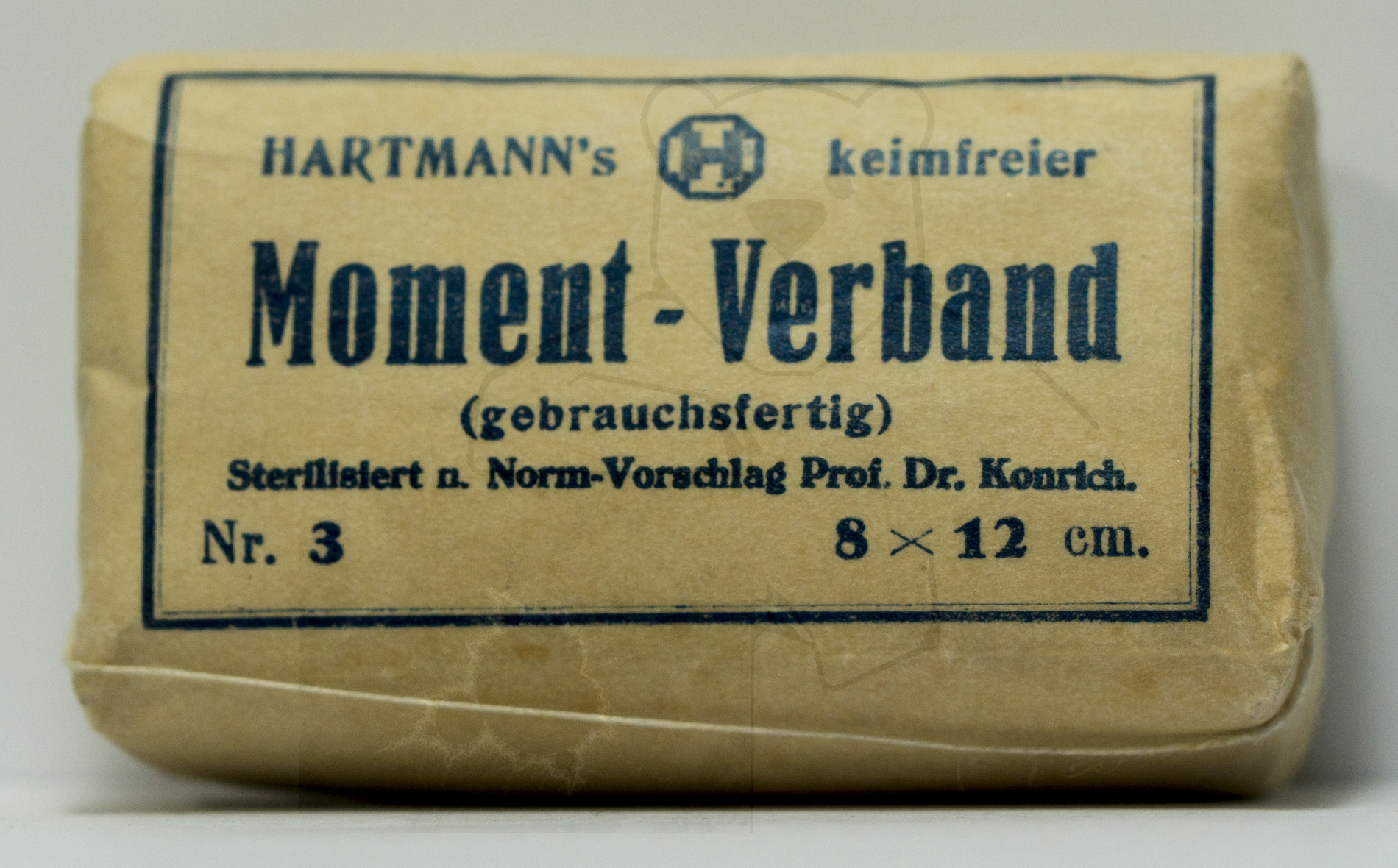 Hartmann's keimfreier Moment-Verband - Gebrauchsfertig, Sterilisiert nach Norm-Vorschlag Prof. Dr. Konrich